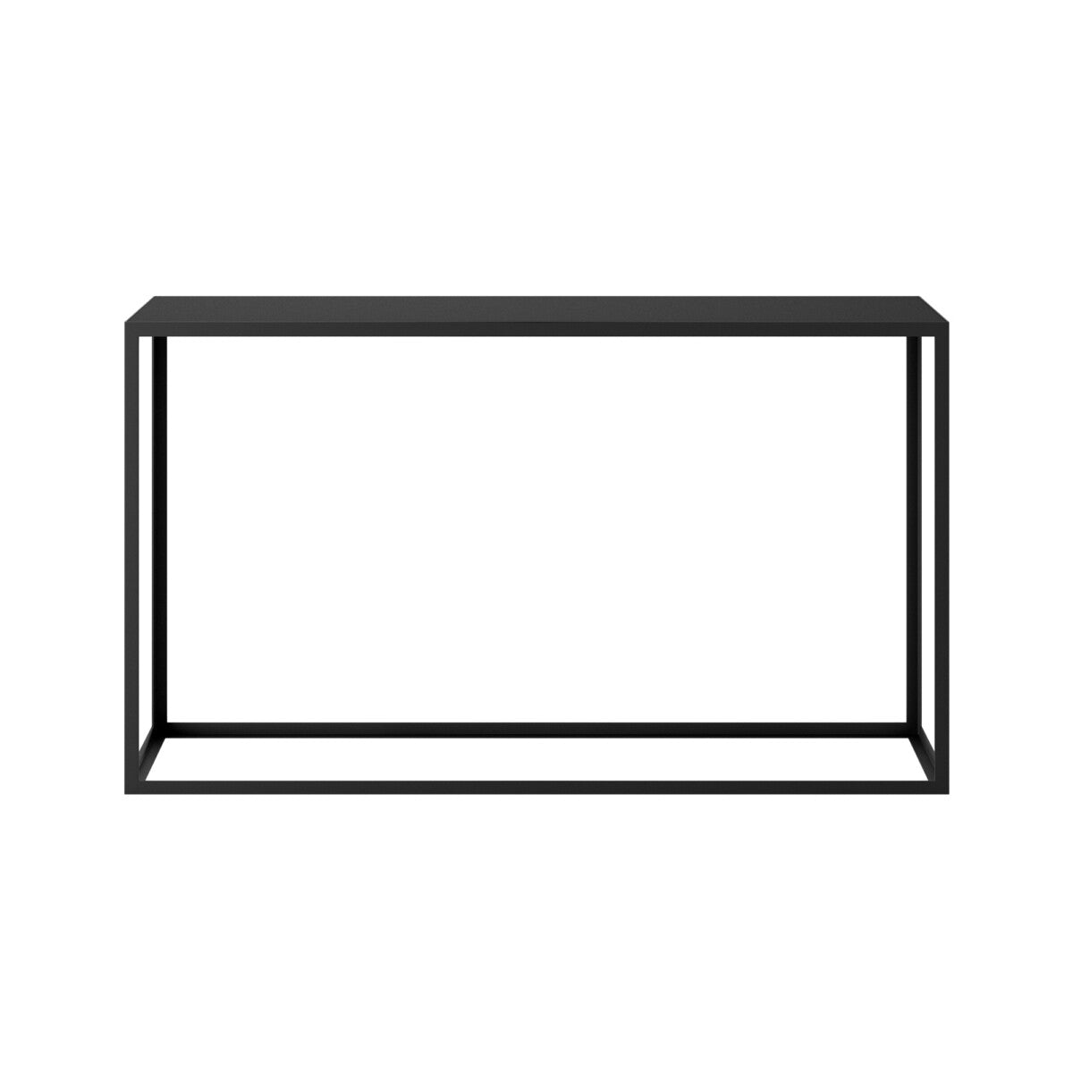 Grafton Console Table - Industrial Style with Faux Concrete Top