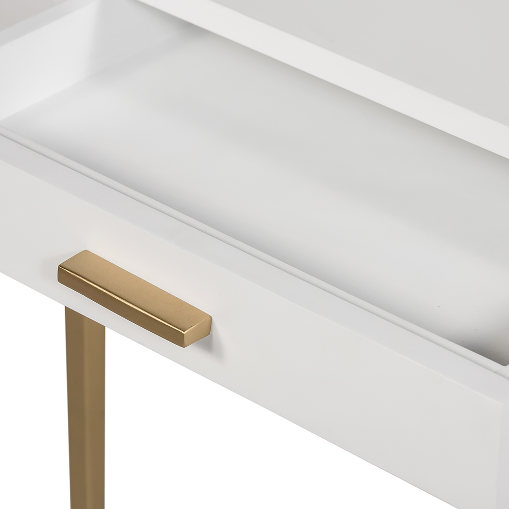 Berkeley Bedside | White - The Elegant Living
